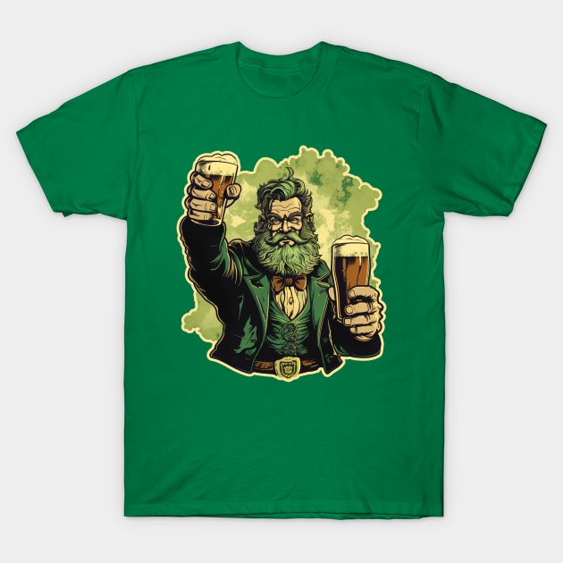 St. Patrick's Day Beer T-Shirt by beangeerie